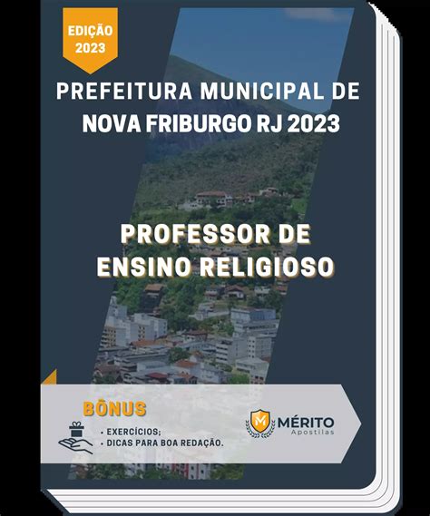 Apostila Professor De Ensino Religioso Prefeitura De Nova Friburgo RJ