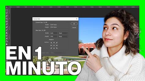 CÓMO AJUSTAR el TAMAÑO del LIENZO a la imagen en PHOTOSHOP PASO A