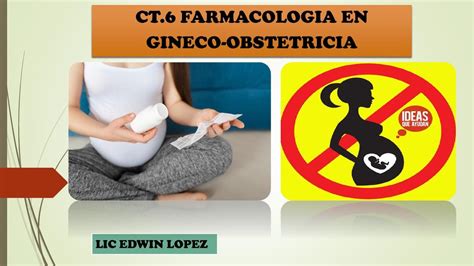 Farmacolog A En Gineco Obstetricia Alison Patricia Cabrera Alarcon