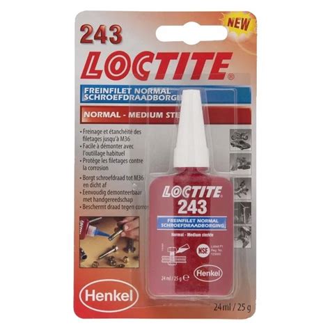 Frein Filet Moyen Flacon Ml Loctite