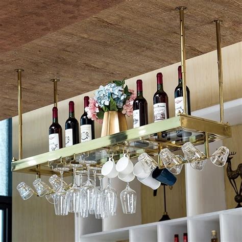 Ceiling Wine Glass Rack Review