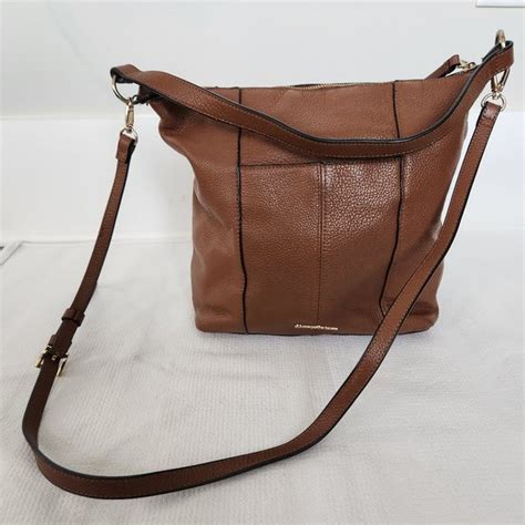 Tommy Bahama Bags Tommy Bahama Brown Leather Crossbody Shoulder Bag