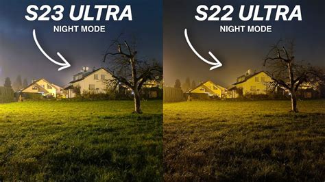 Samsung Galaxy S23 Ultra Vs Galaxy S22 Ultra Night Mode Camera Test Youtube