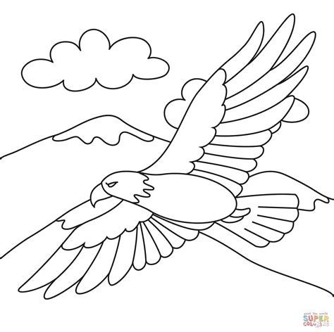 Bald Eagle Coloring Page Free Printable Coloring Pages