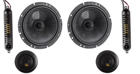 CS60 BK Alto Falante Kit 2 Vias 6 Bravox 130 Watts RMS Par 60