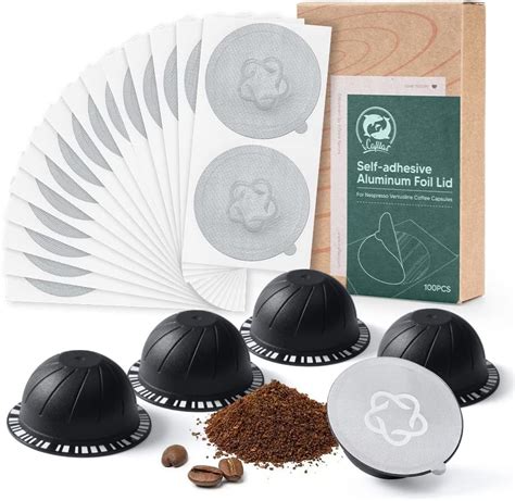 Amazon Reusable Vertuo Capsules Refillable Coffee Pods With