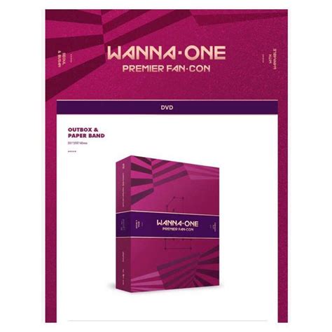 [pre Order] Wanna One Premier Fan Con Dvd Hobbies And Toys Collectibles