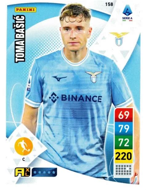 PANINI ADRENALYN XL Footballers 2022 2023 Cards No 158 Basic Lazio 1