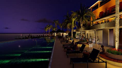 Rendering: Hotel Bahia Lodge on Behance