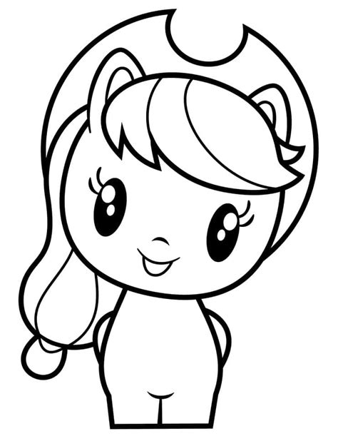 Coloriage Applejack Cutie Mark Crew T L Charger Et Imprimer Gratuit