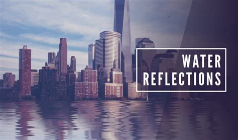 Create A Reflective Water Effect With Gimp Logos By Nick