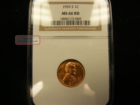 S Lincoln Wheat Cent Ms Red