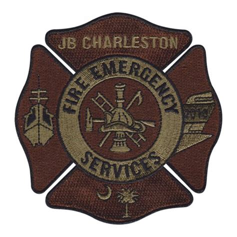 628 Ces Fire Emergency Services Ocp Patch Joint Base Charleston Wing