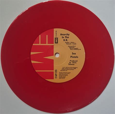 Sex Pistols Anarchy In The U K