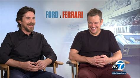 Christian Bale, Matt Damon tell true story of friendship and fast cars ...