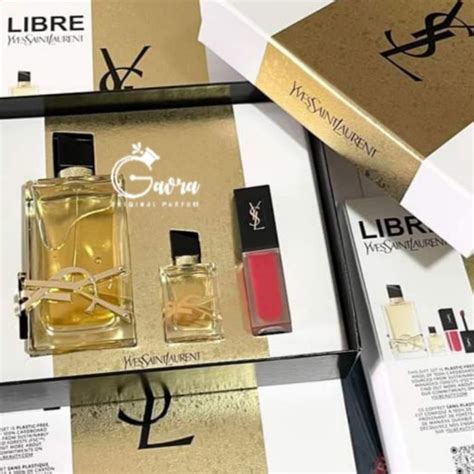 Jual Parfum Original YSL Yves Saint Laurent Libre EDP Gift Set Shopee