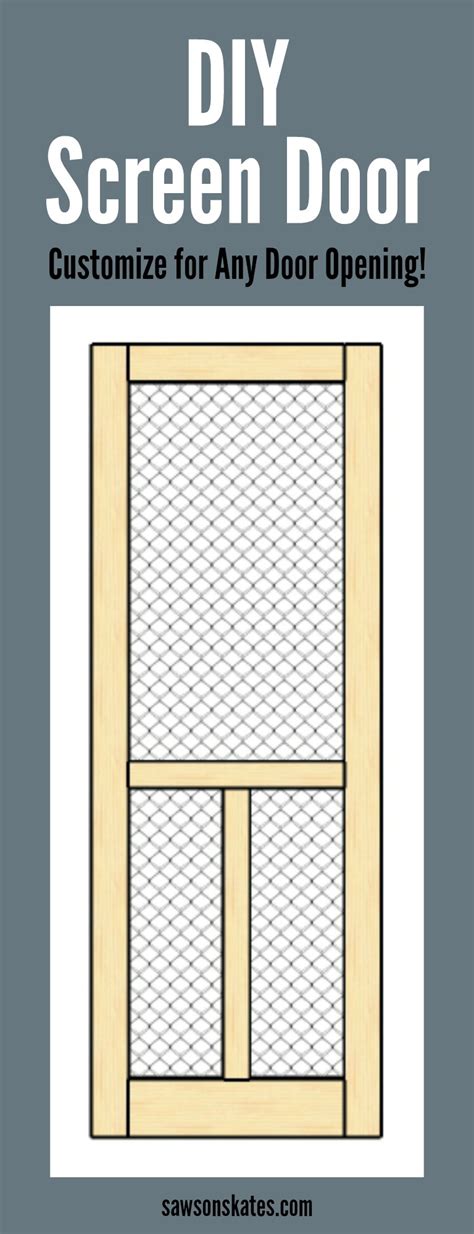 Diy Wood Screen Door