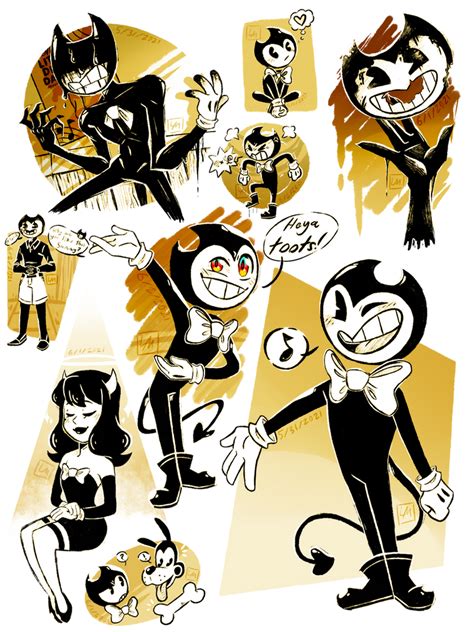 Batim Doodles By Dawnsummers101 On Deviantart