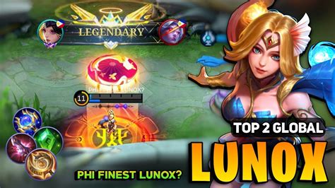 Lunox Best Build 2023 Lunox Top 2 Global Gameplay By PHI FINEST