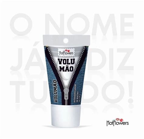 Gel Excitante Masculino Volumão g Hot Flowers Divina Moda Intima