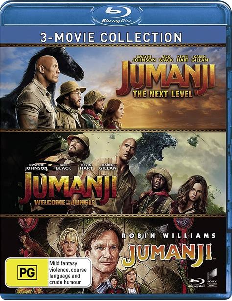 Jumanji: 3-Movie Collection: Jumanji Jumanji: Welcome To The Jungle ...