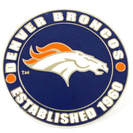 Denver Broncos Established 1960 Pin