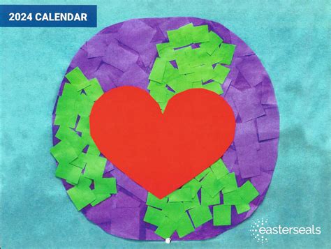 Easterseals 2024 Calendar Crafts Charity | #4682331388