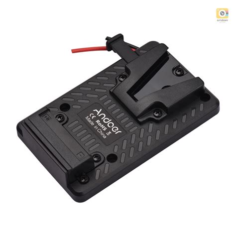 Andoer V Lock Battery Back Pack Plate Adapter Replacement For V Mount