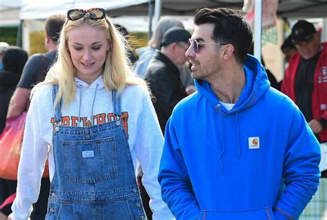 Sophie Turner Shows Off Baby Bump While Out With Joe