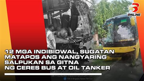 Mga Indibidwal Sugatan Matapos Ang Nangyaring Salpukan Sa Gitna Ng