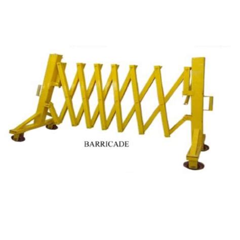 Yellow Mild Steel Road Barricade At Rs 12000piece In Jabalpur Id