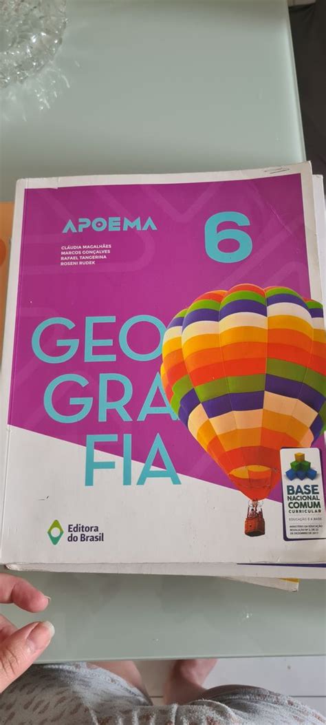 Apoema Geografia 6 Ano Livro Editora Do Brasil Usado 83522902 Enjoei