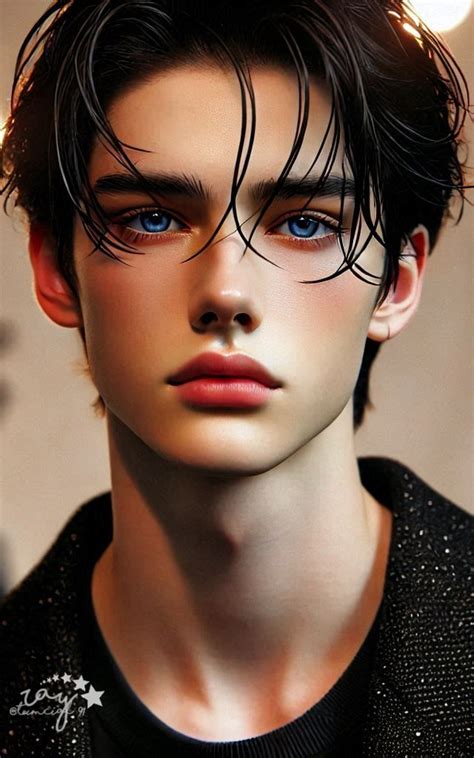 Pin By Aaron Yeung On Romance In Character Portraits Handsome Anime Guys Cute Blonde Guys