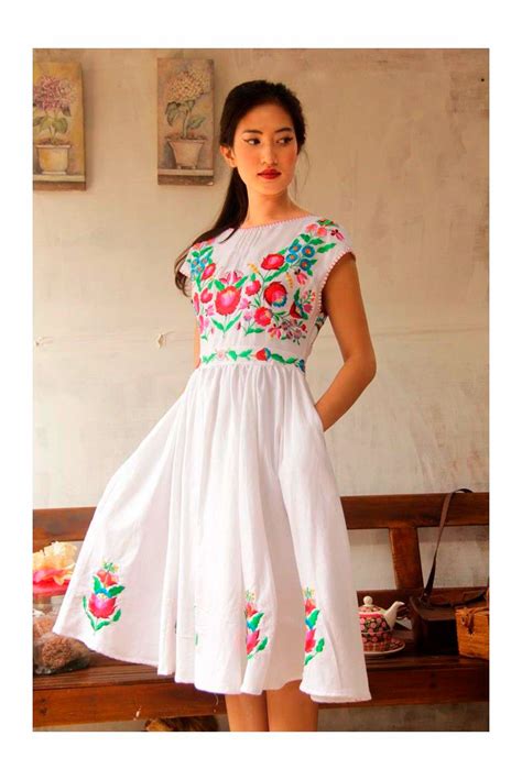 35 Increibles Vestidos Tipicos Mexicanos Para Damas De Honor