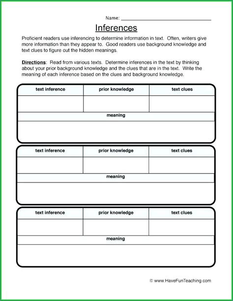 Scientific Observation Worksheet