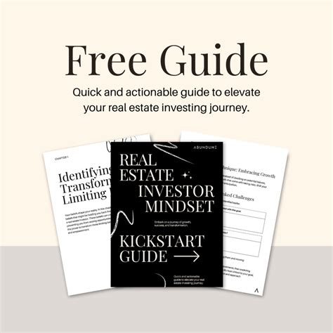 Real Estate Investor Mindset Kickstart Guide