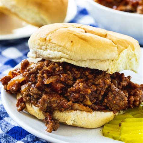 Crock Pot Sloppy Joes Spicy Southern Kitchen