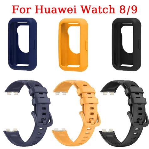 Silicone Strap Case For Huawei Watch Protector Shell Colorful