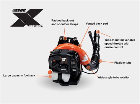 PB-770T X Series Backpack Blower with Tube-Mounted Throttle | ECHO