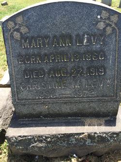 Christine Margaret DeHaven Levy 1890 1972 Mémorial Find a Grave