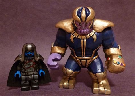 Custom Lego Big Fig Thanos | Custom lego, Big fig, Marvel