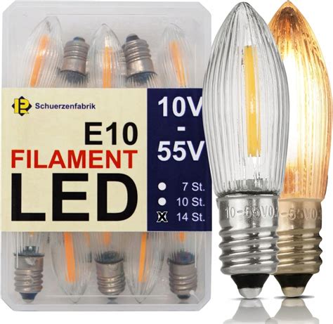 14 x arówka E10 LED arnik uniwersalny zamiennik arówek od 10 V do