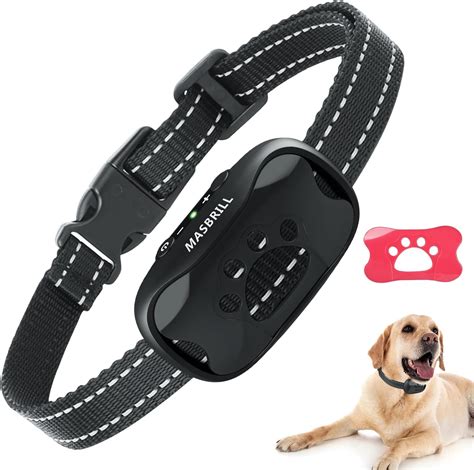 Anti Bark Dog Training Collar Humane Stop Barking Device With Beep