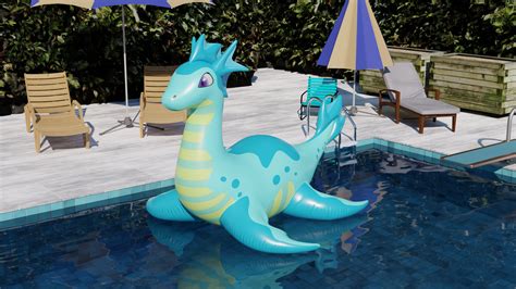 Sae Dragon Pool Floaty Finished Projects Blender Artists Community