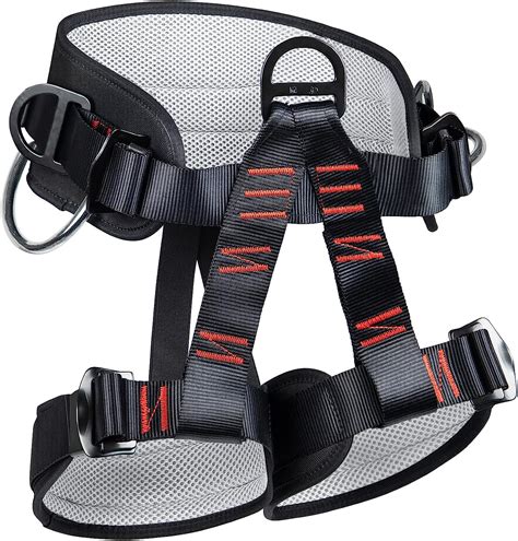 MALOROY Adjustable Thickness Climbing Harness Wider Half Body Harnesses