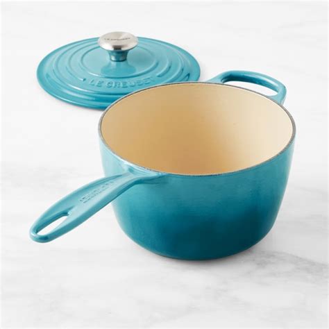 Le Creuset Signature Enameled Cast Iron Saucepan Williams Sonoma