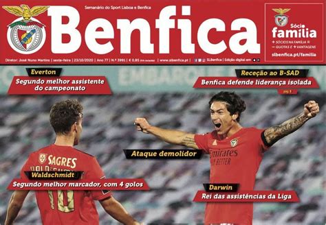 Capa Jornal Benfica