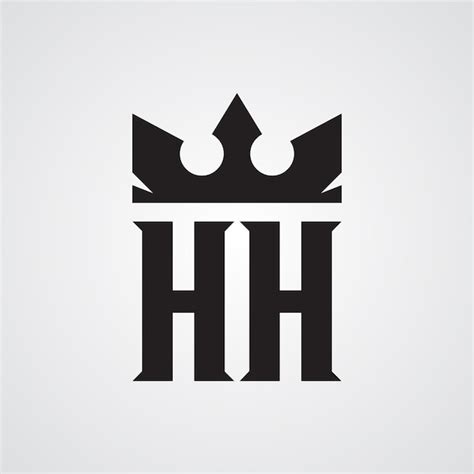 Premium Vector Modern Hh Logo Design Template Royaltyfree Vector