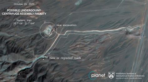 Satellite photos show construction at Iran nuclear site - The Columbian