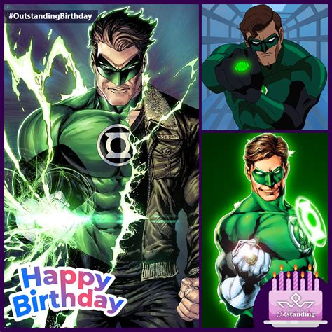 Feliz Cumpleaños HalJordan Con la vela más brillante en la